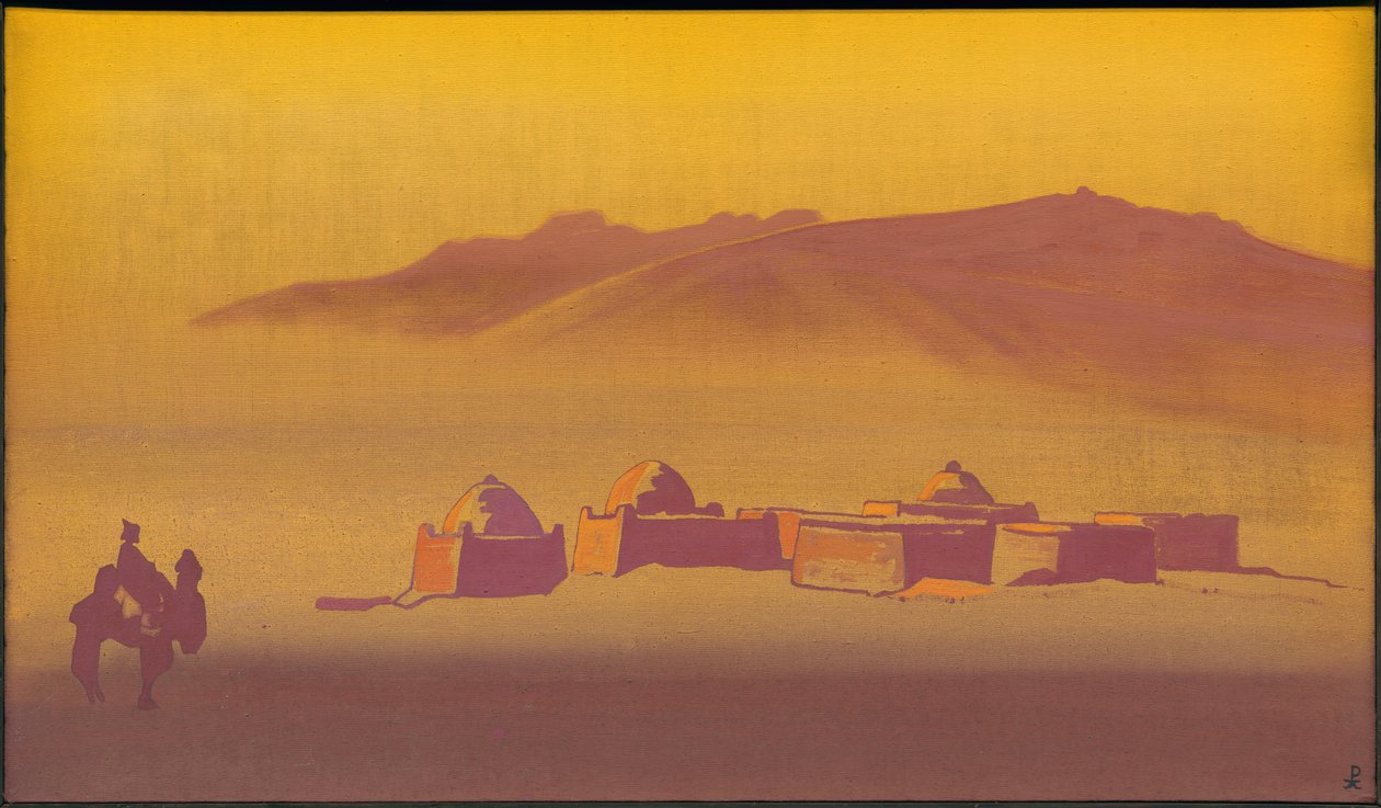 Karakirghizes, 1932 od Nicholas Roerich