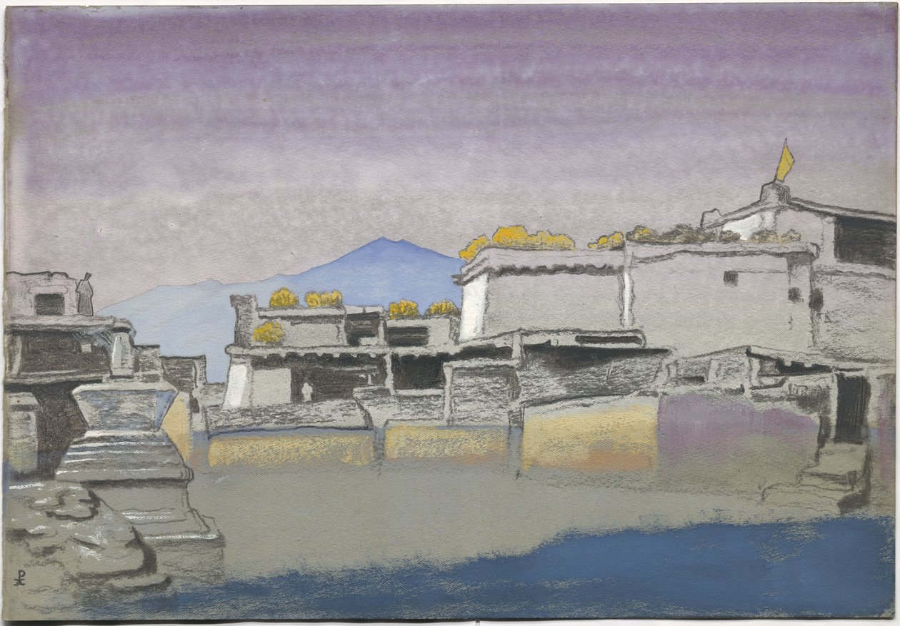 Kardang, studie, 1932 od Nicholas Roerich