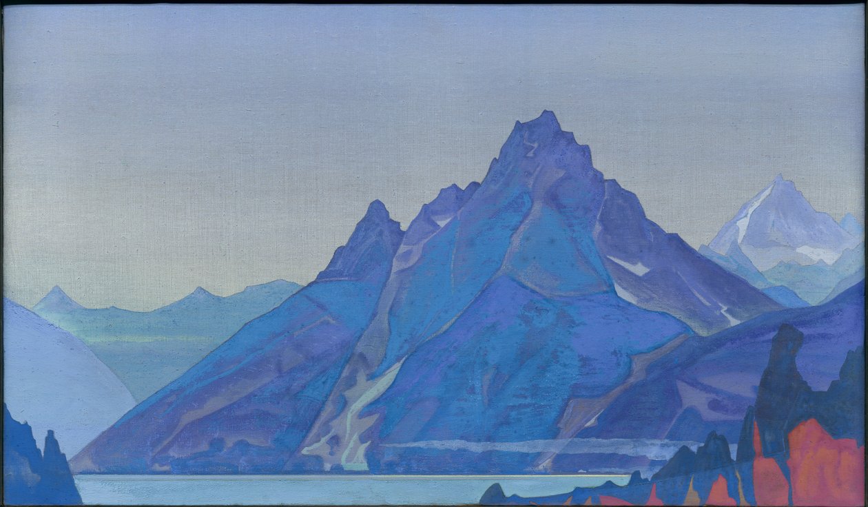 Jezero Nagas, 1932 od Nicholas Roerich