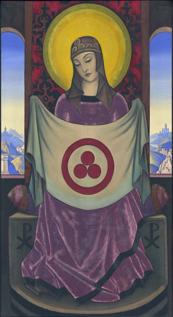 Madonna Oriflamma, 1932 od Nicholas Roerich