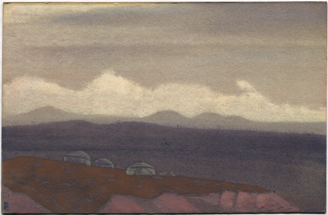 Mongolsko, Sunit, 1936 od Nicholas Roerich