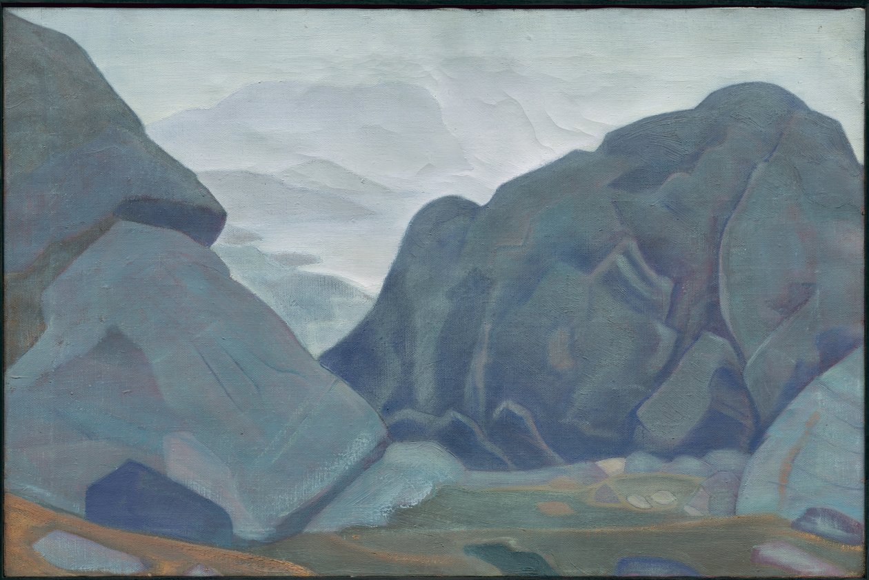 Monhegan, Maine, série "Ocean", 1922 od Nicholas Roerich