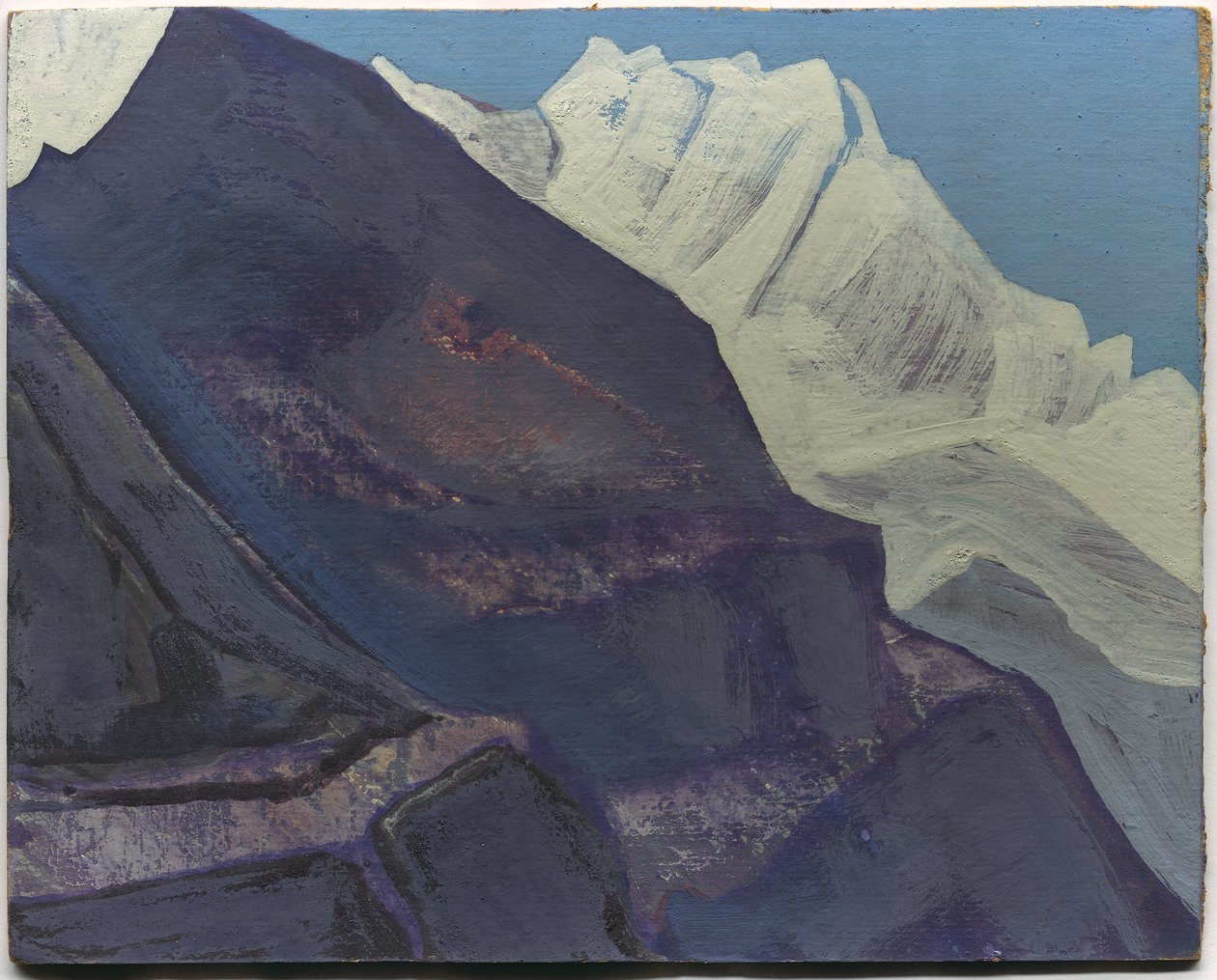 Hory, studie, 1933 od Nicholas Roerich