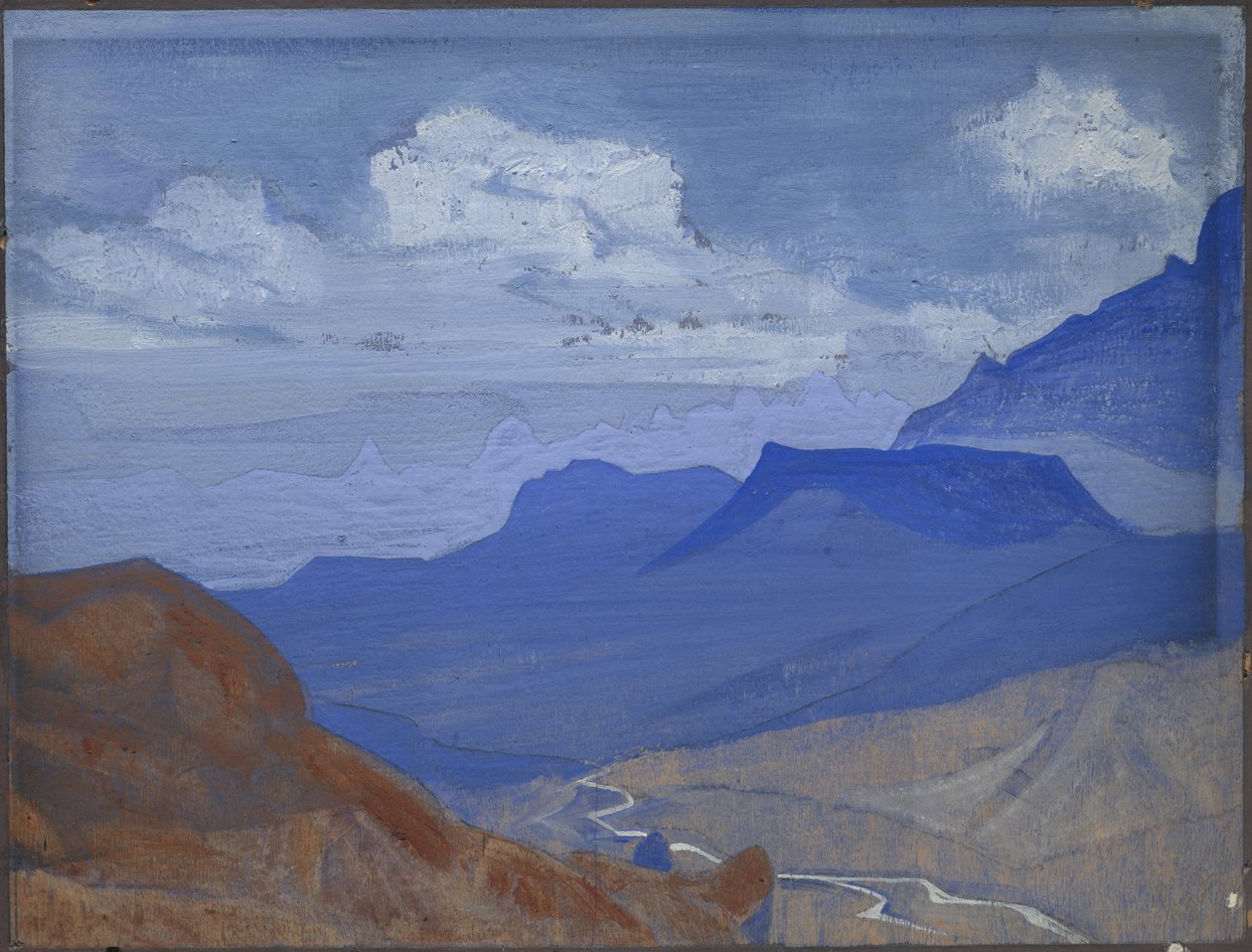 Údolí Nubra, 1926 od Nicholas Roerich