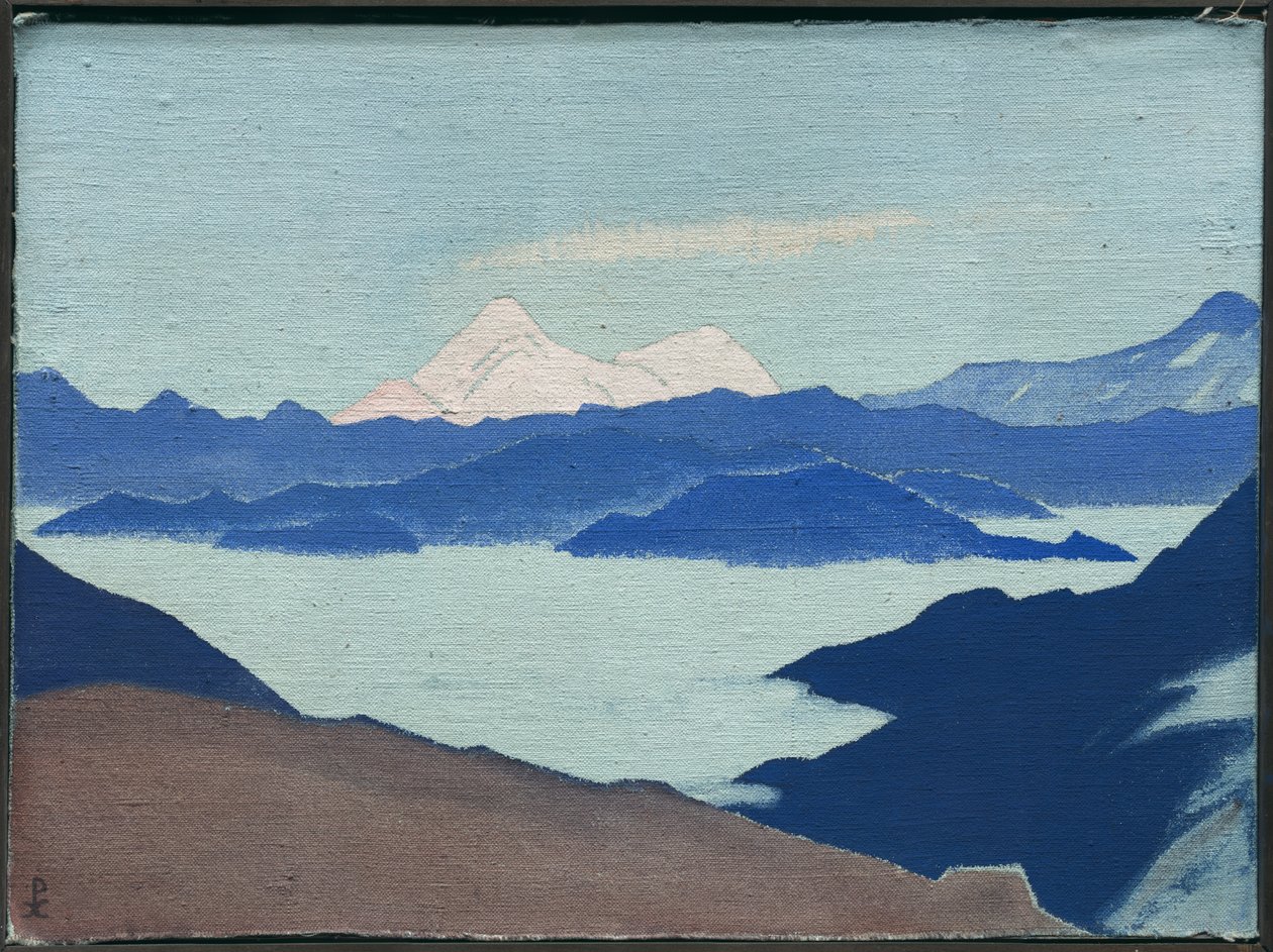 Posvátné Himaláje, 1933 od Nicholas Roerich