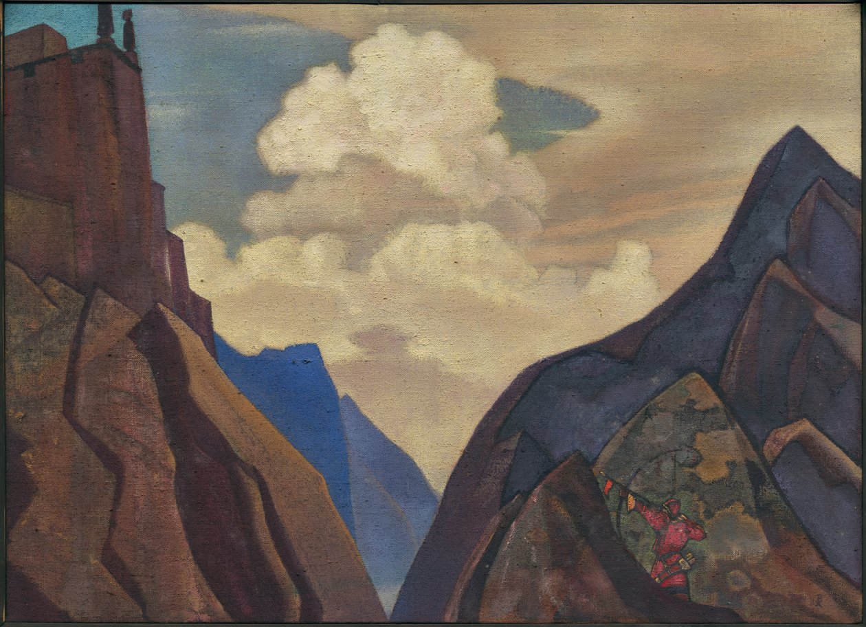 Shambale Daik, 1931 od Nicholas Roerich