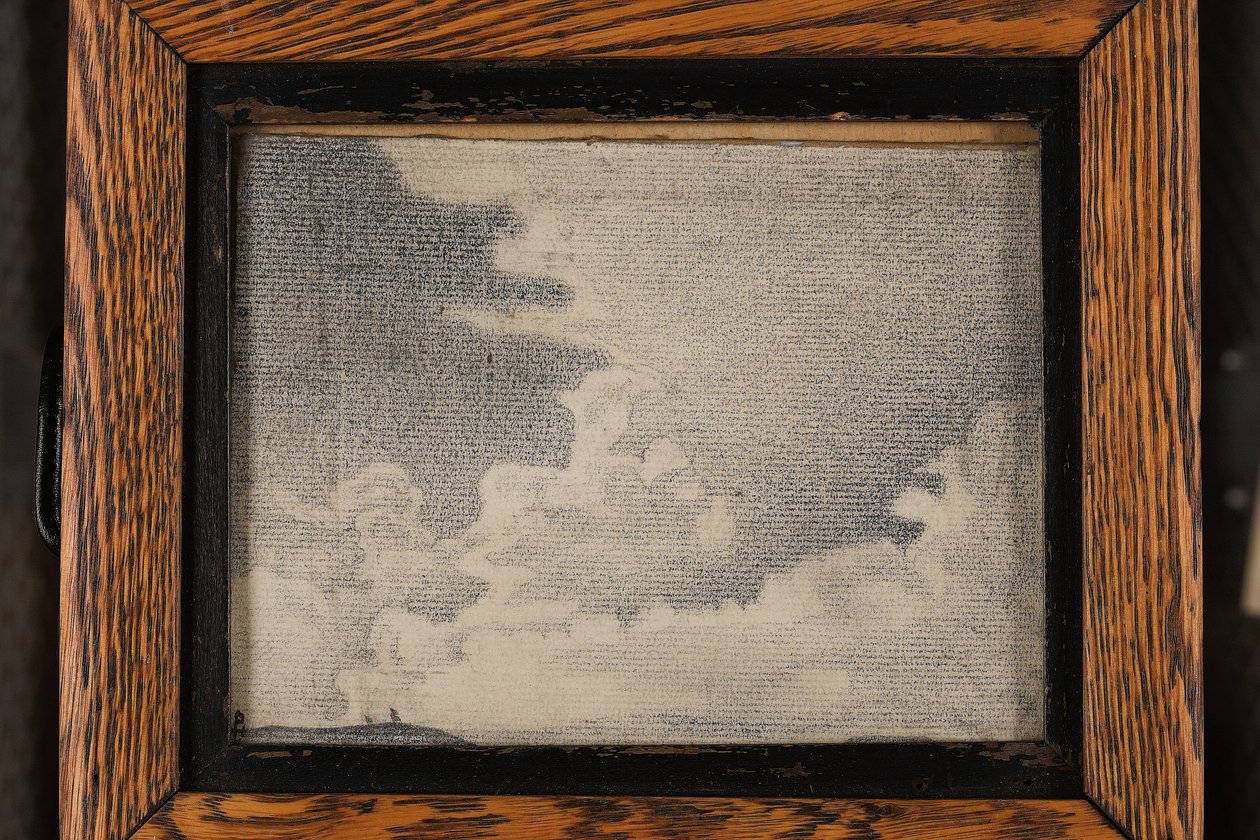 Náčrt krajiny a mraků, c.1917-19 od Nicholas Roerich