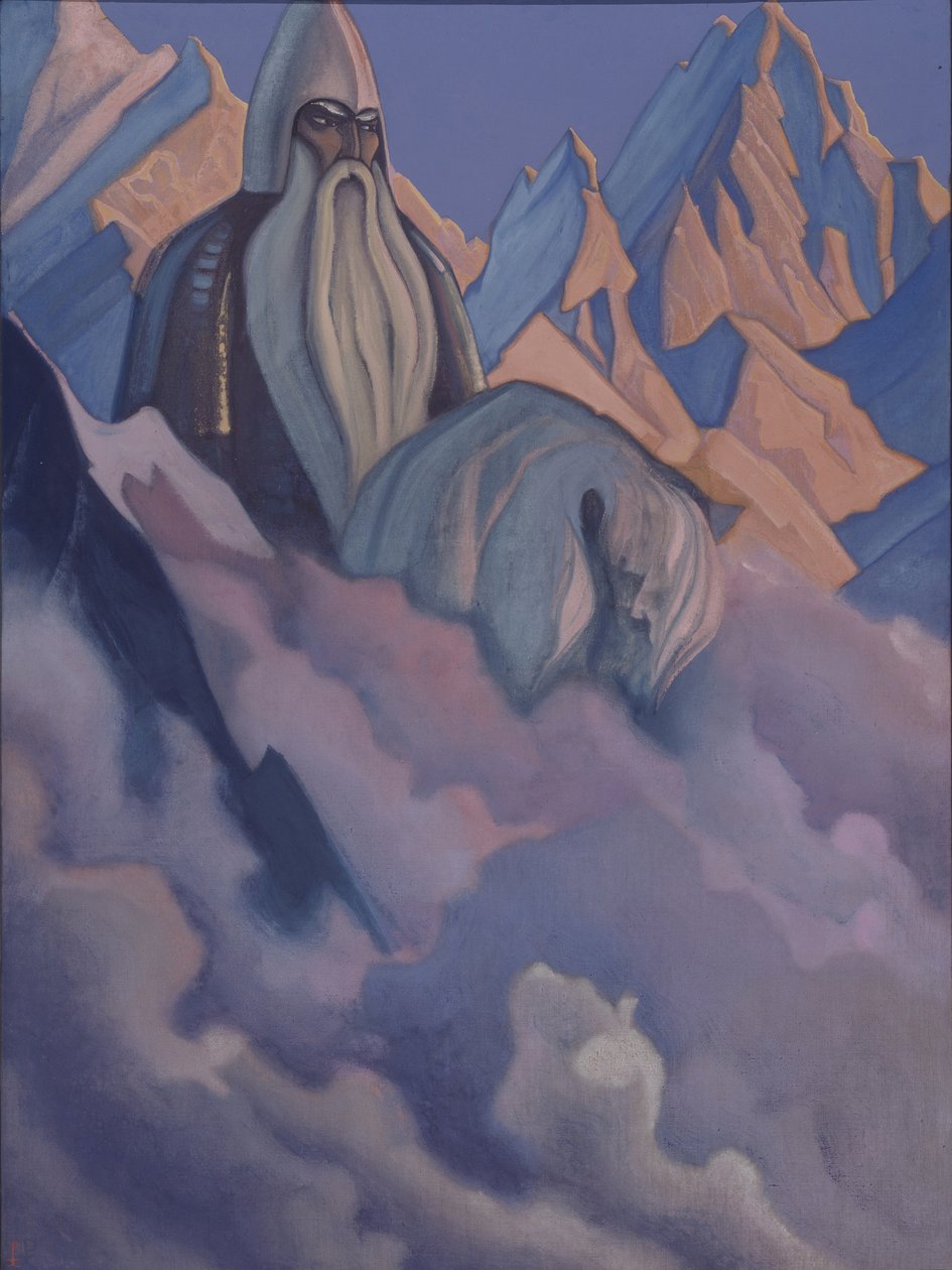 Svyatogor, 1942 od Nikolai Konstantinowitsch Roerich