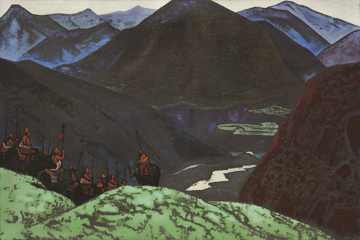 Hostitel Gesara Khana, 1931 od Nicholas Roerich