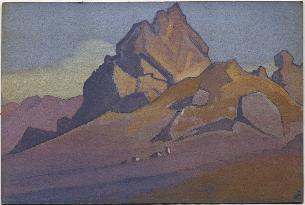 East Khada, 1936 od Nicholas Roerich
