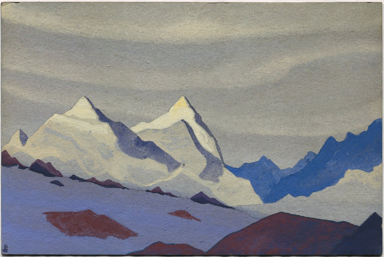Západní Himaláje, 1936 od Nicholas Roerich