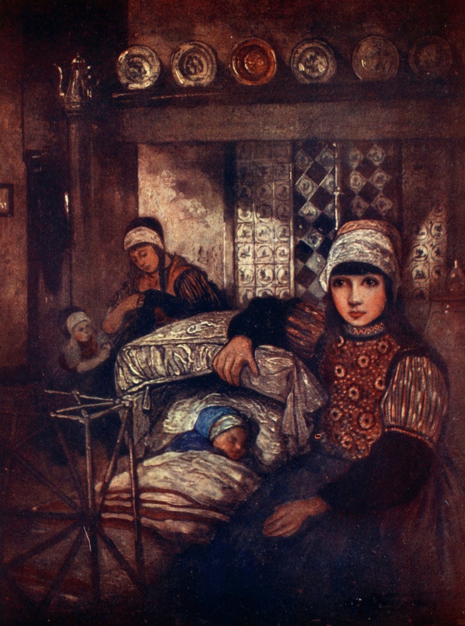 Interiér Marken, 1904 od Nico Jungman
