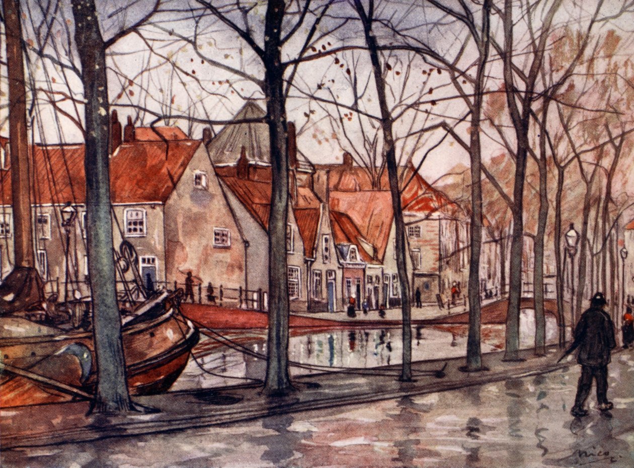 Přístav, Haag, 1904 od Nico Jungman