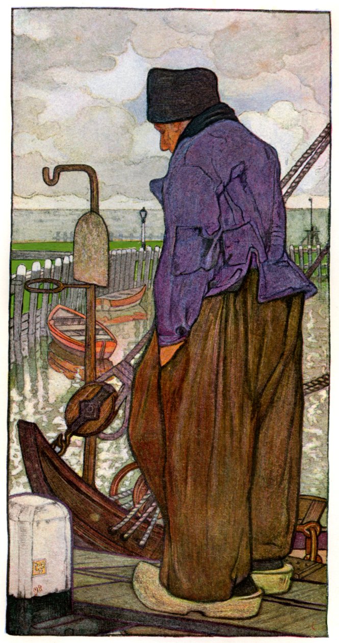 Holandský lodník, 1898. od Nico Jungmann
