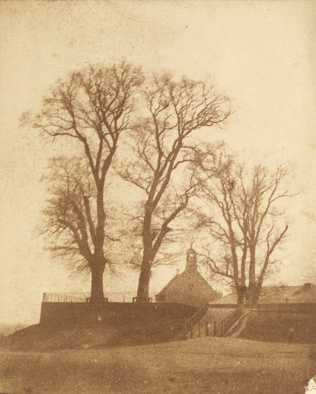 Forbury Hill, Reading,c. 1845 (foto) od Nicolaas Henneman
