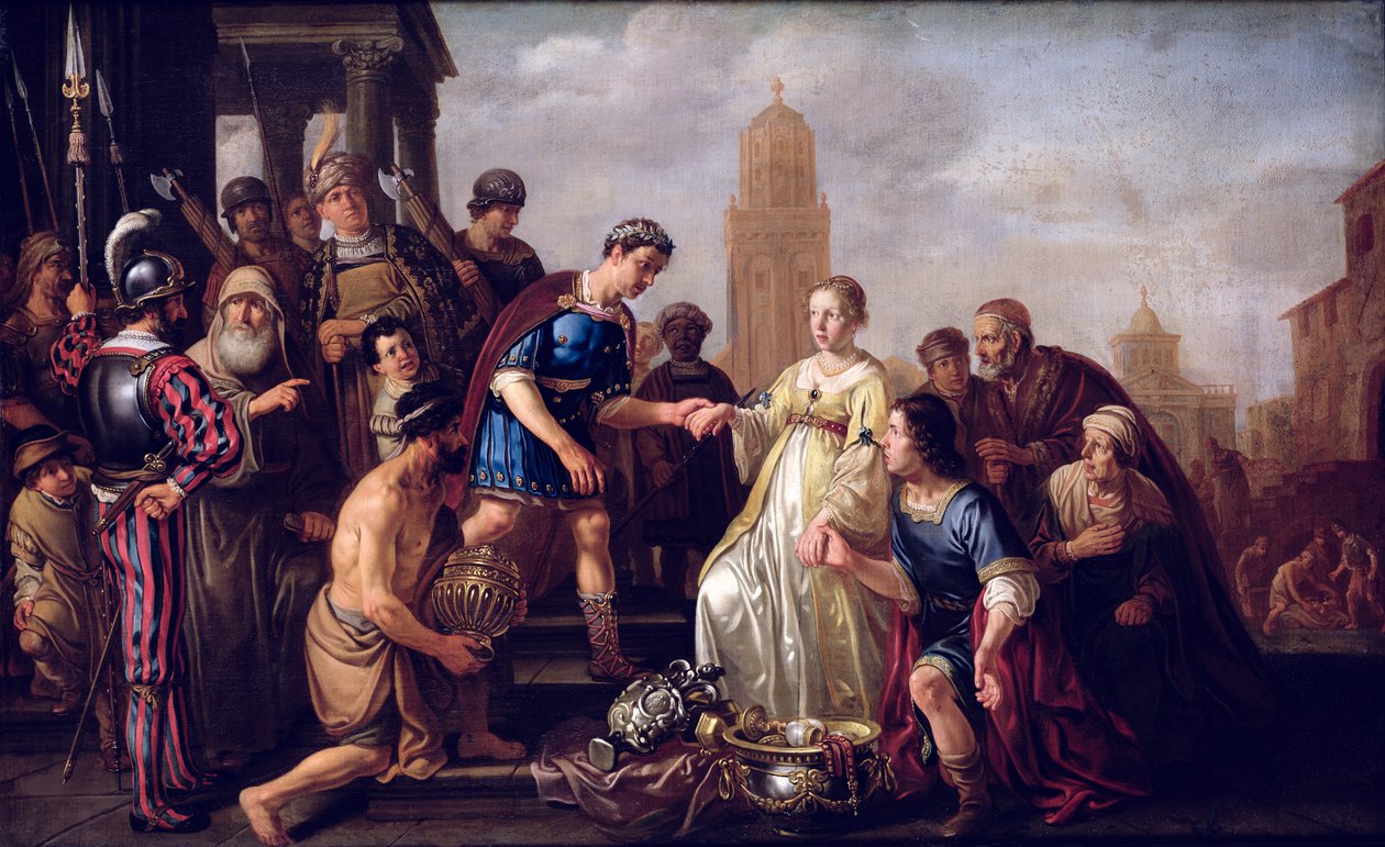Kontinence Scipia (237-183 př.nl) 1643 od Nicolaes Cornelisz Moeyaert