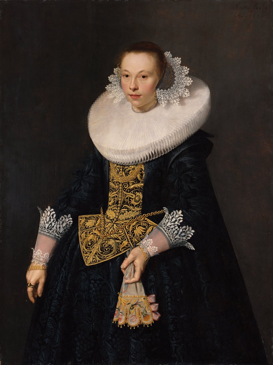 Portrét mladé ženy, 1632 od Nicolaes Eliasz