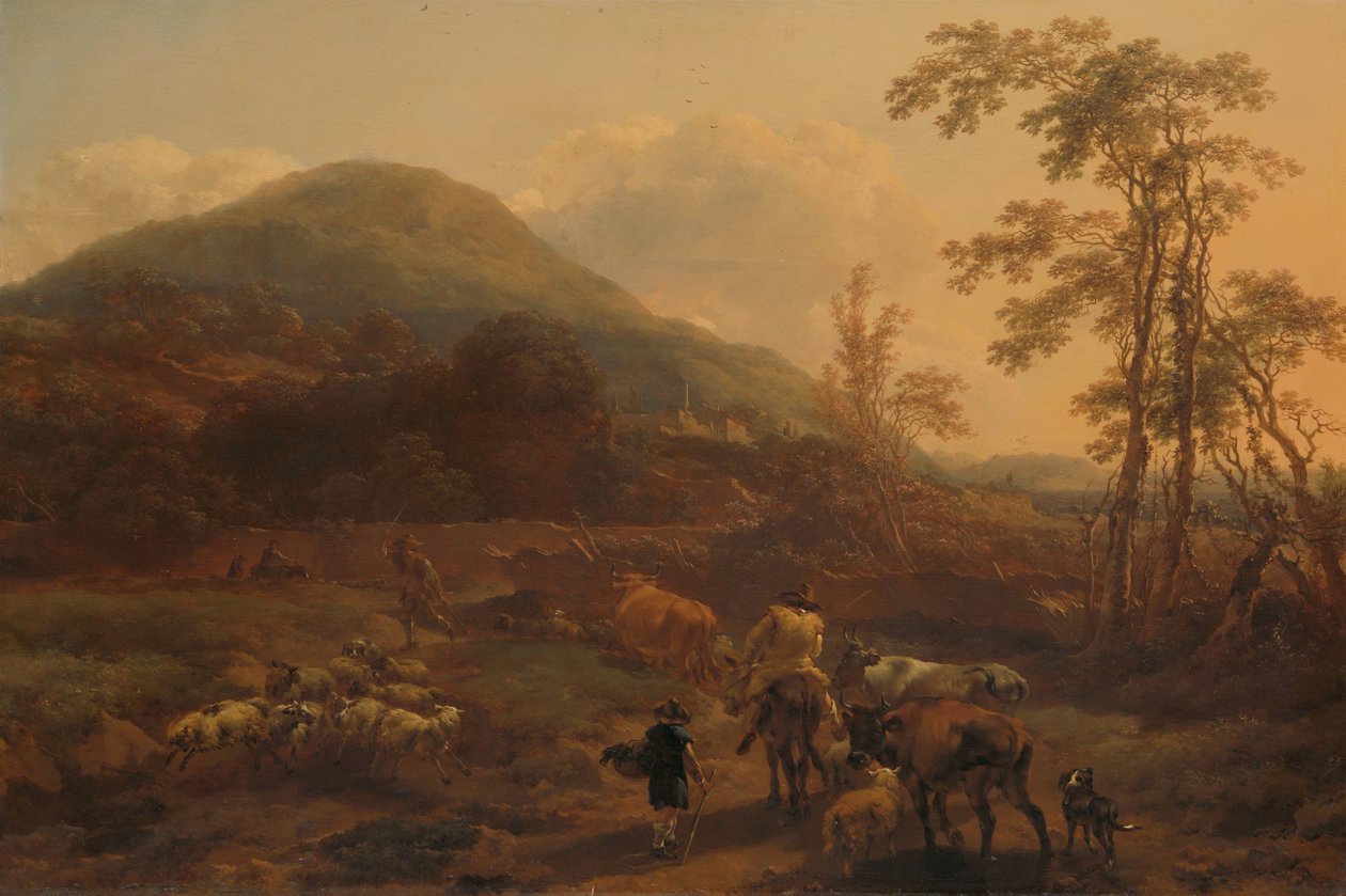 Tři jízdy od Nicolaes Pietersz Berchem