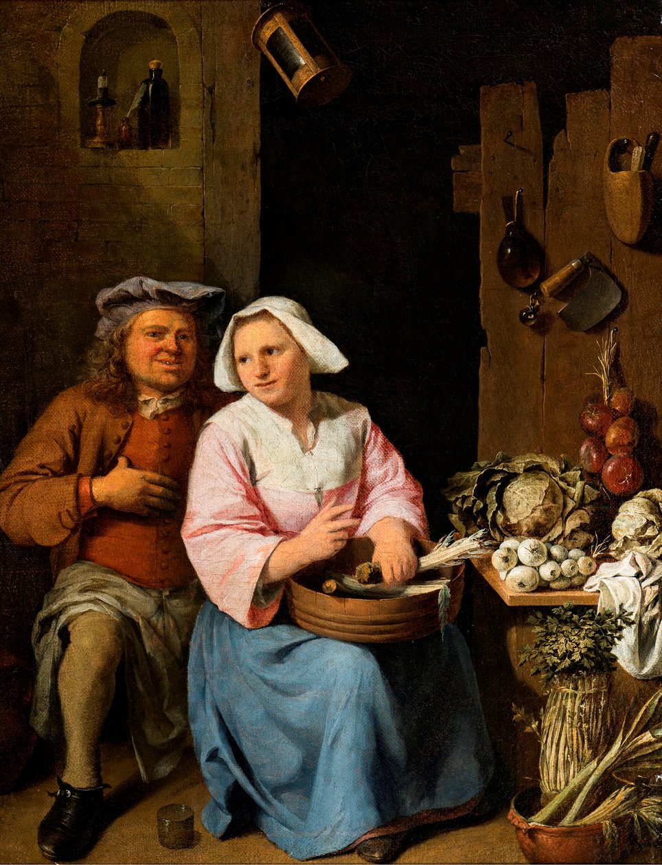 Vyznání lásky, 1706. od Nicolaes van Haeften