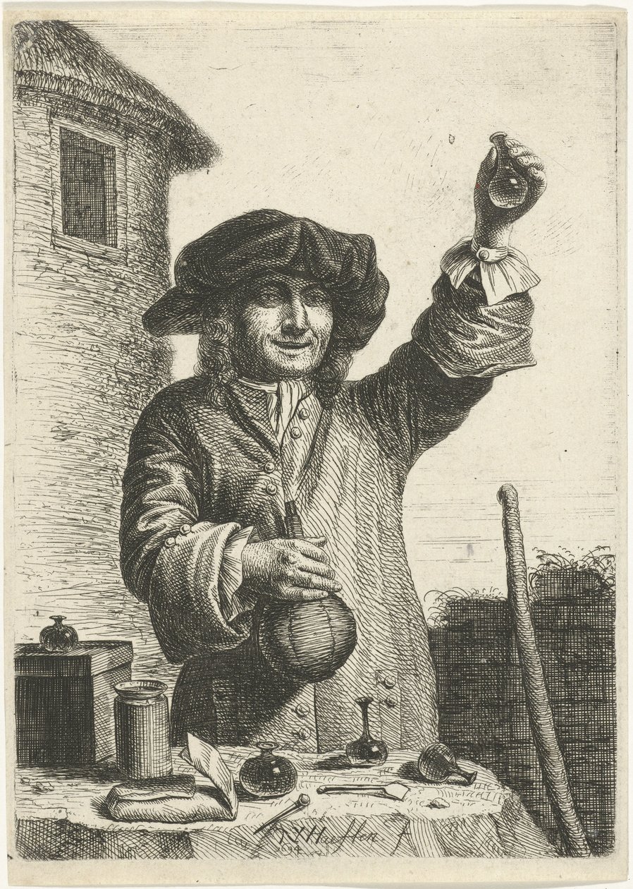 Šarlatán od Nicolaes van Haeften
