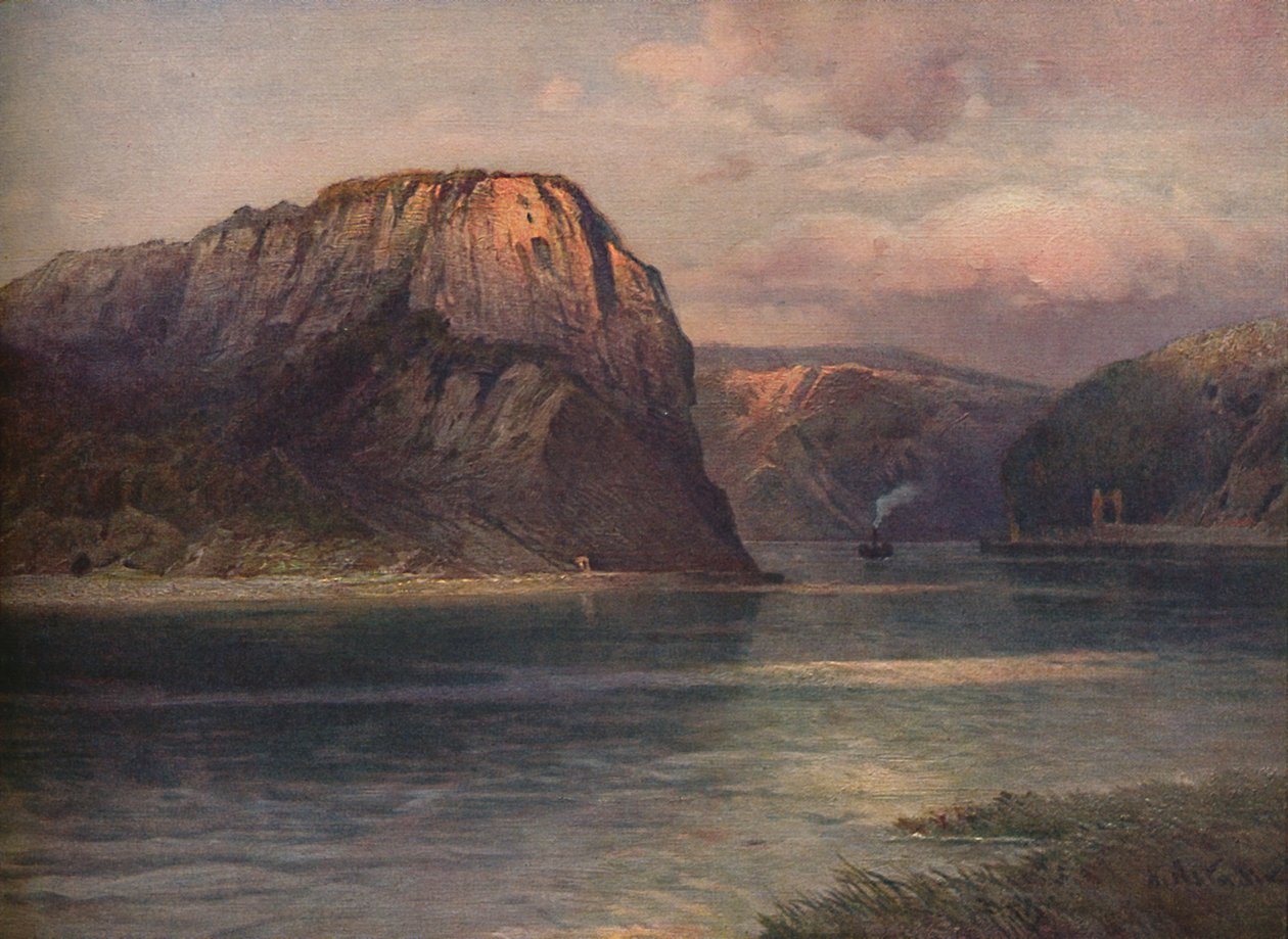 Die Loreley, Lorelei, 1923. od Nicolai Astudin