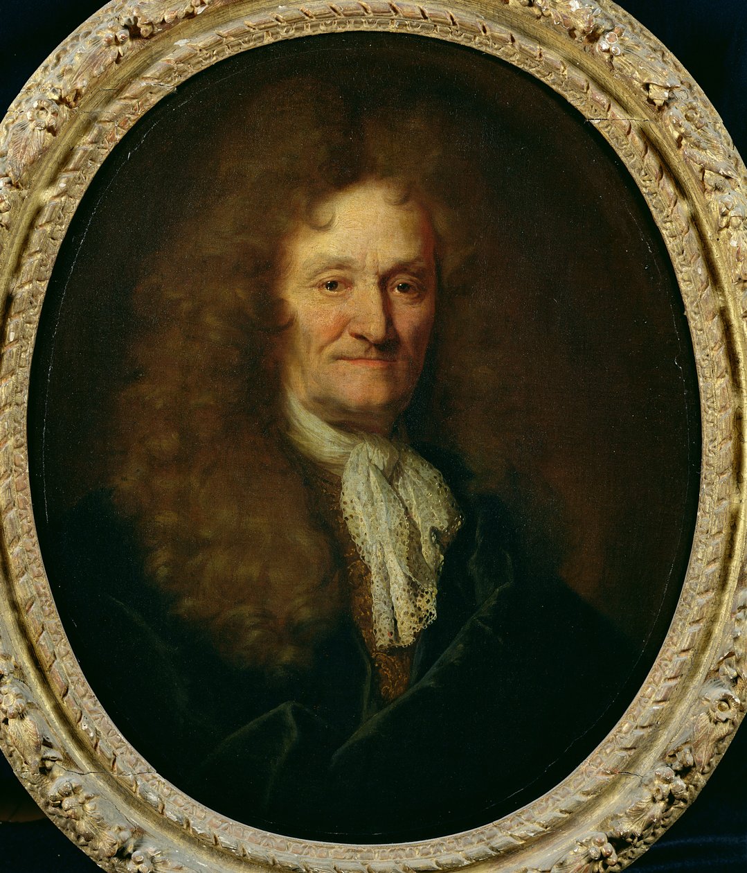 Portrét Jean de La Fontaine (1621-95) od Nicolas de Largillière