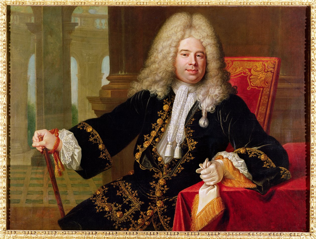 Portrét soudce od Nicolas de Largillière