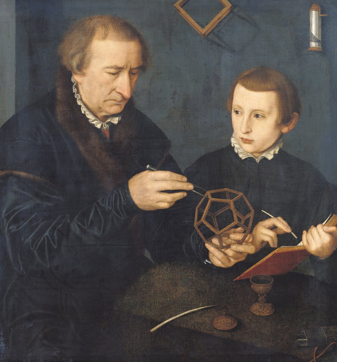 Johann I Neudorfer a jeho syn, 1561 od Nicolas Neufchatel