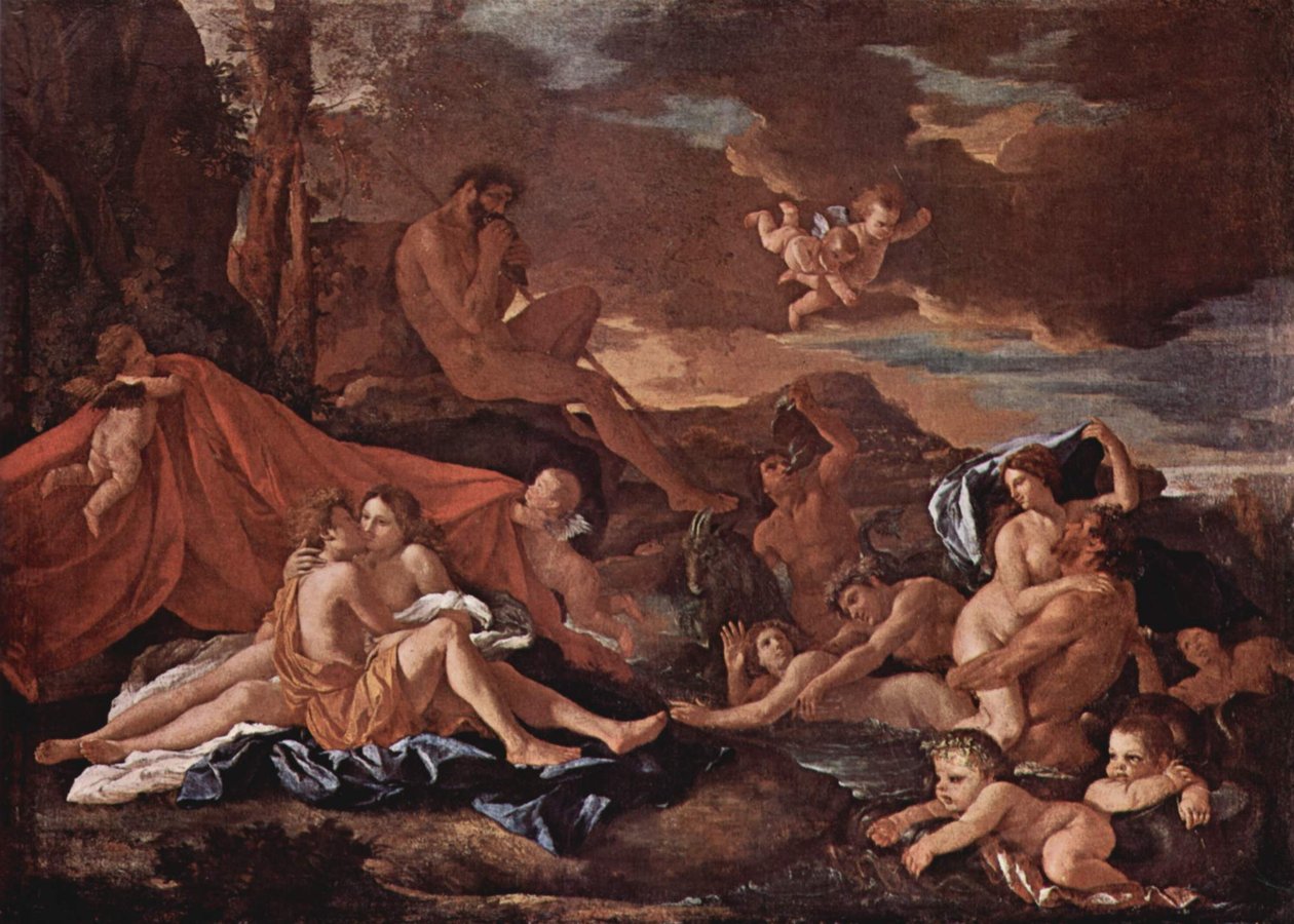 Akis a Galathea od Nicolas Poussin