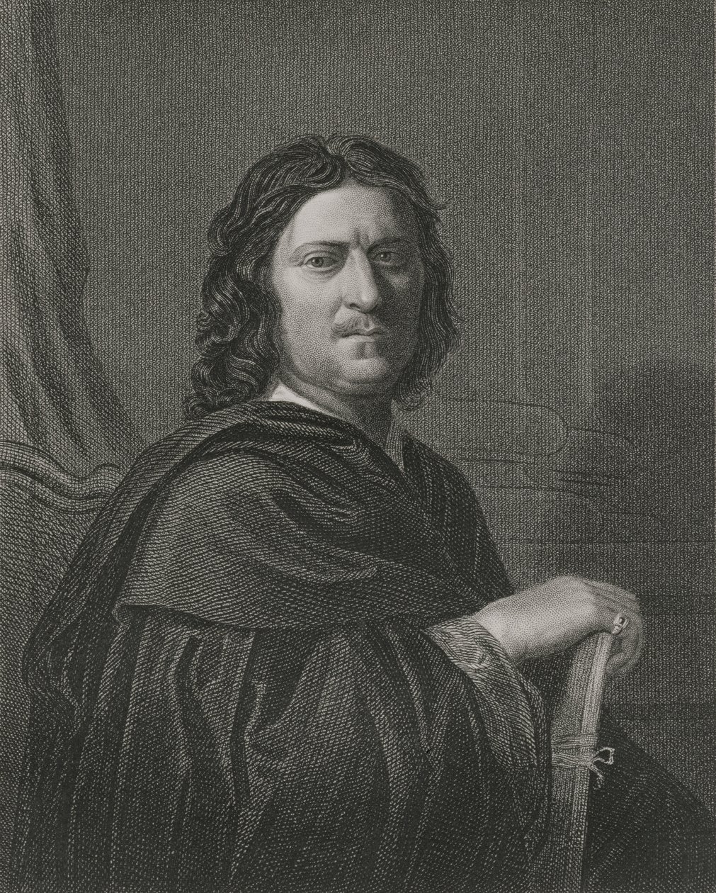 Autoportrét, vyryl James Posselwhite (1798-1884) pub. od Williama Mackenzieho od Nicolas Poussin