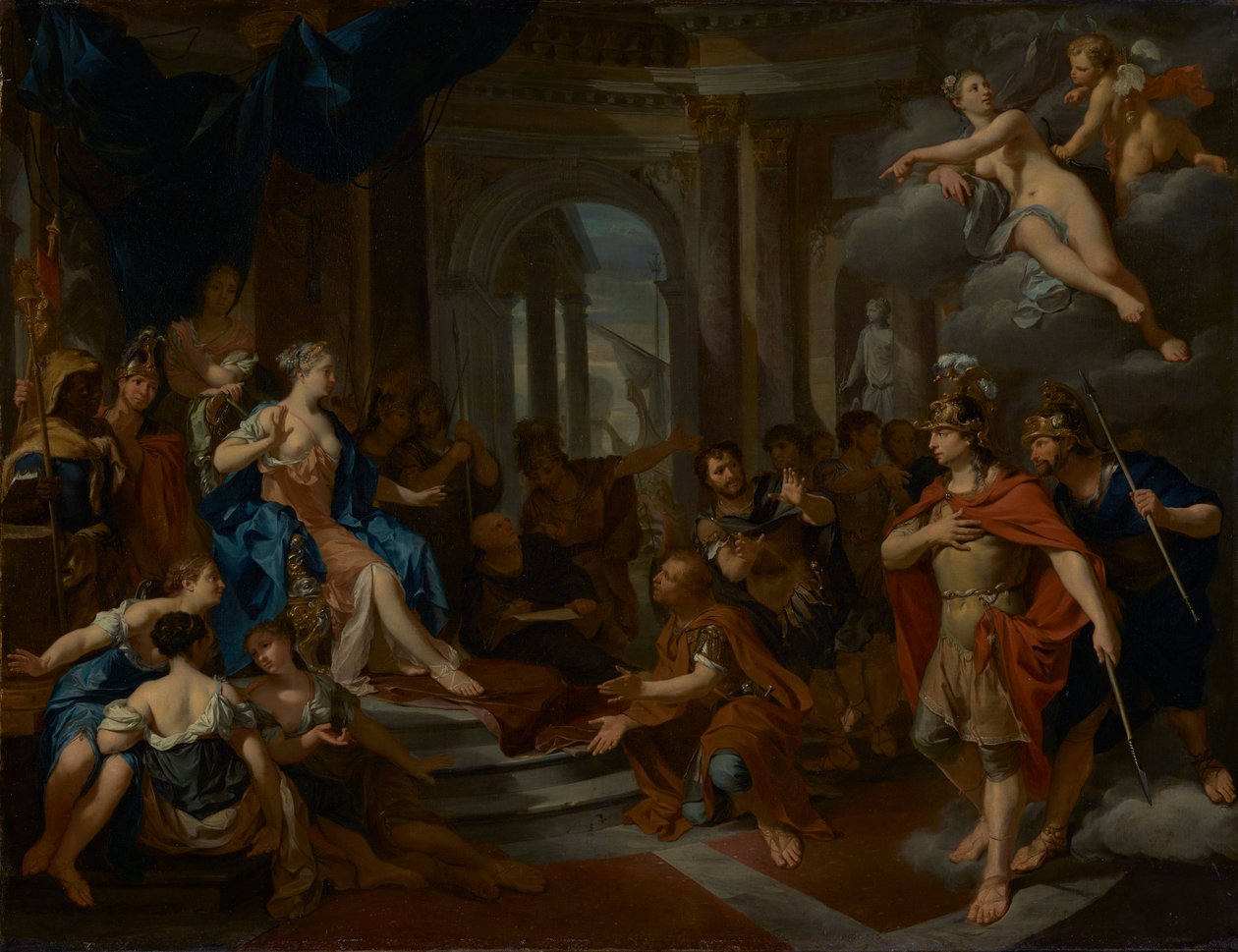 Dido a Aeneas od Nicolas Verkolye