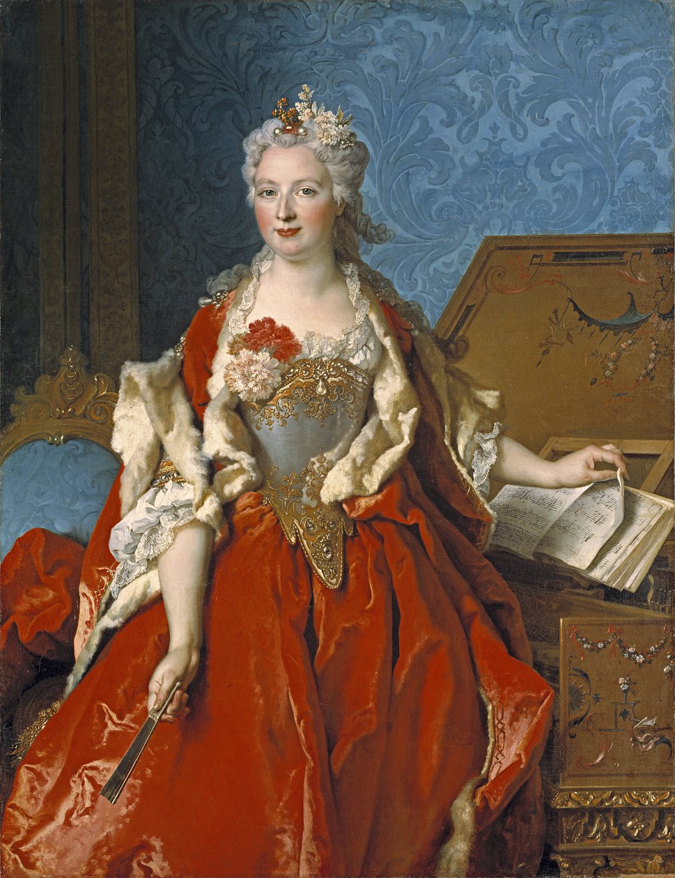 Marguerite de Seve, 1729 (pár 283897) od Nicolas de Largillière