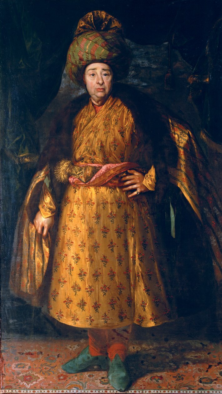 Zlatník Jean-Baptiste Tavernier (1605-1689) od Nicolas de Largillière