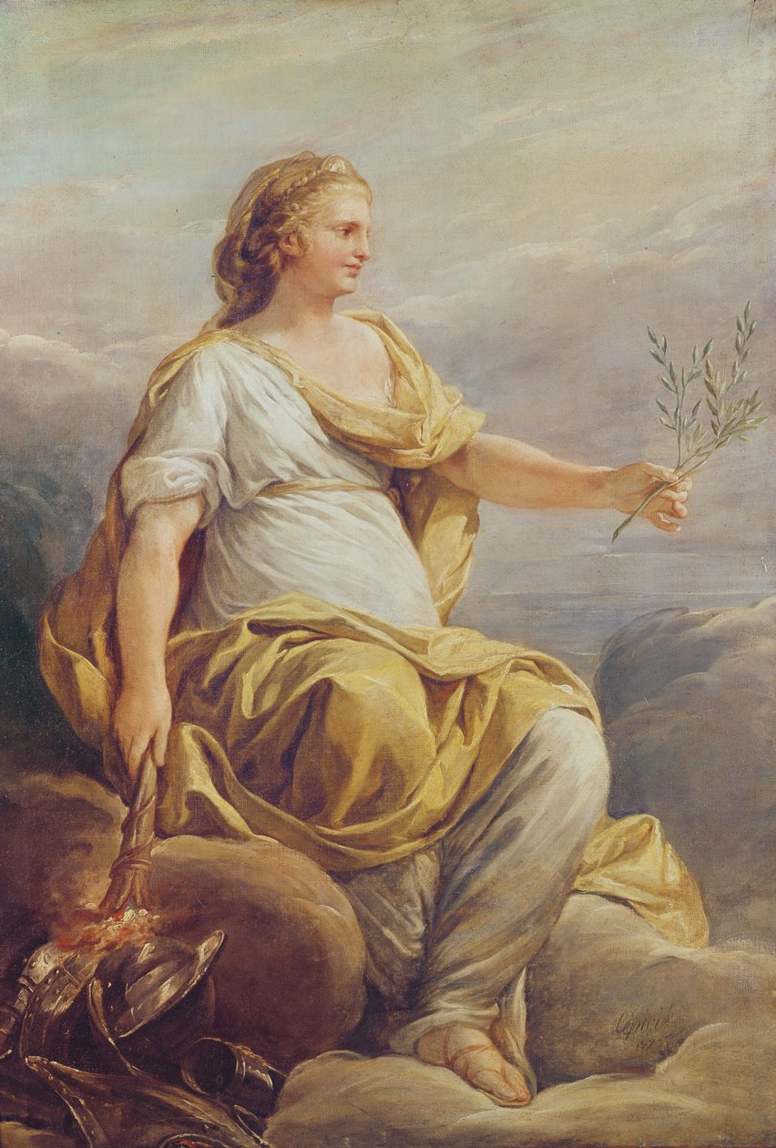 Alegorie míru od Nicolas Bernard Lepicie