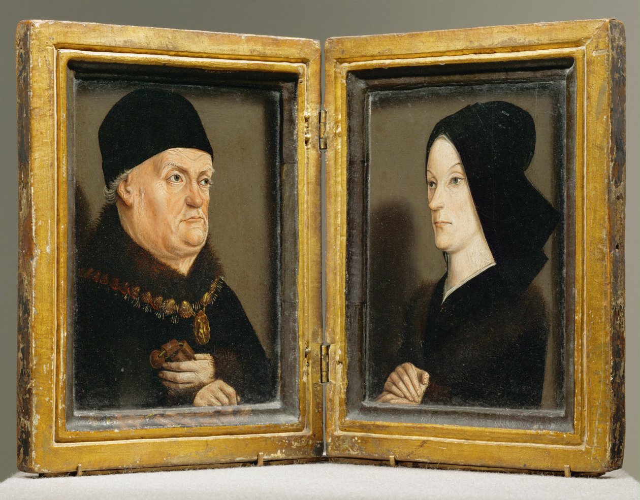 Matheronův diptych ... od Nicolas (after) Froment