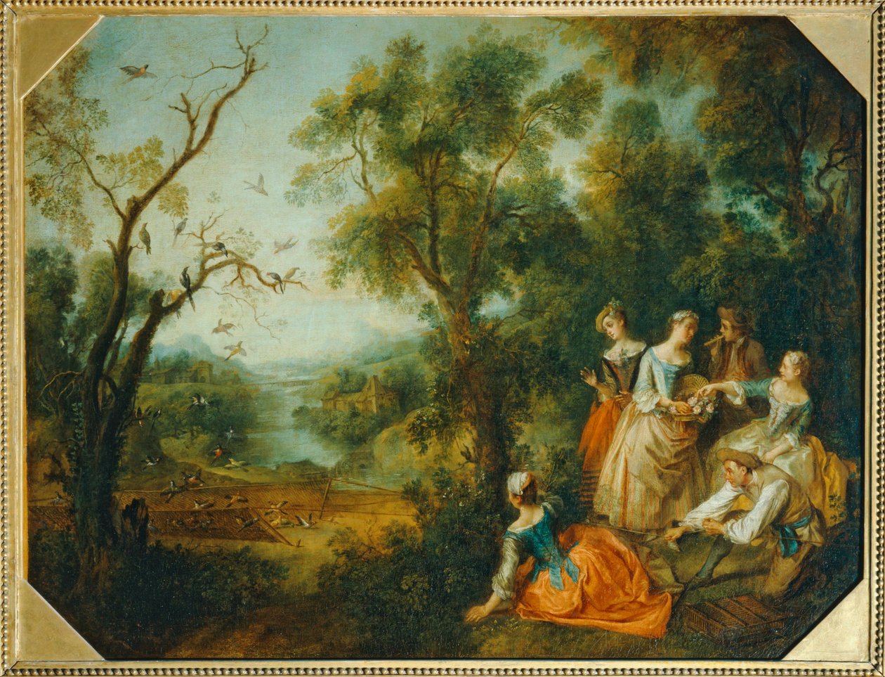 Le printemps - Jaro ... od Nicolas (attr. to) Lancret
