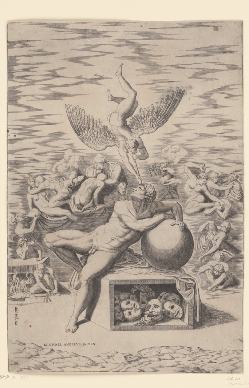 Sen od Nicolas Beatrizet (attributed to)