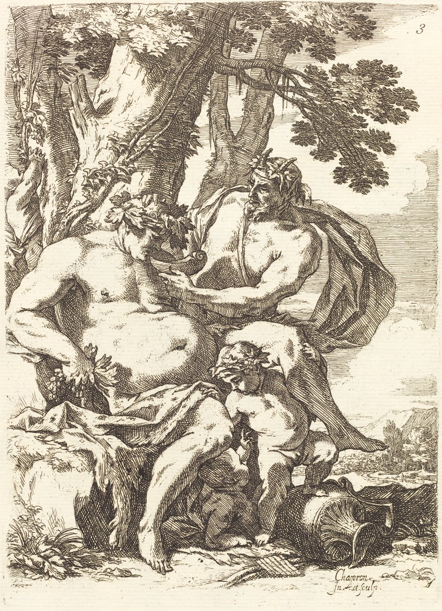Starší Silenus od Nicolas Chapron