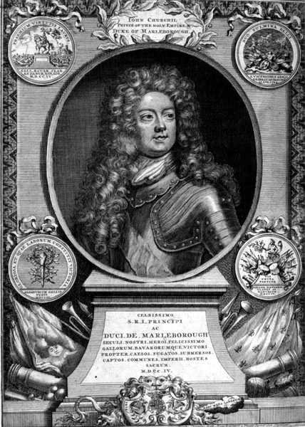 John Churchill od Nicolas Chevalier