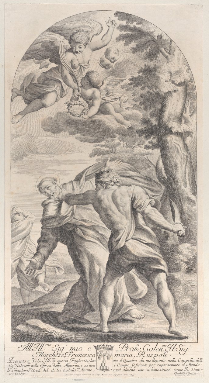 Umučení svatého, 1693., 1693. od Nicolas Dorigny