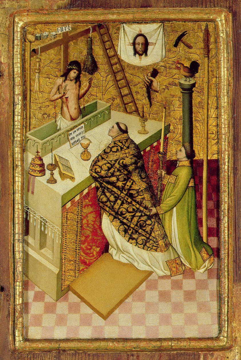 Mše svatého Řehoře od Nicolas Frances