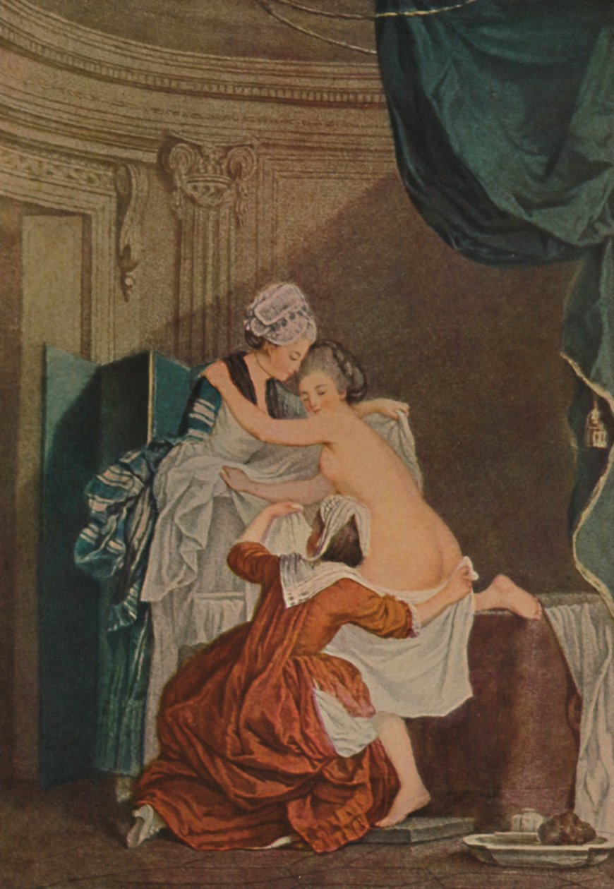 Le Bain, The Bath, c1770-1810, 1913 od Nicolas Francois Regnault