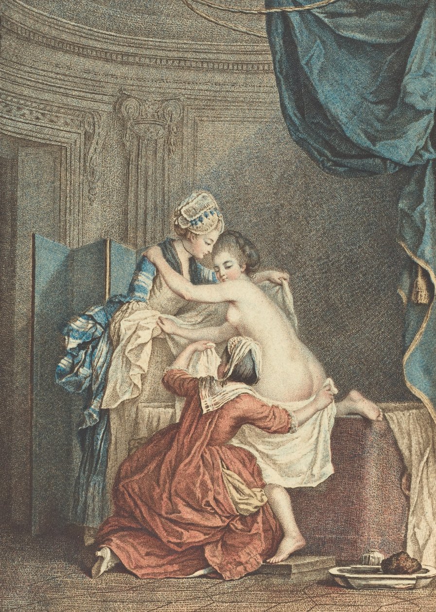Le bain The Bath. od Nicolas Francois Regnault