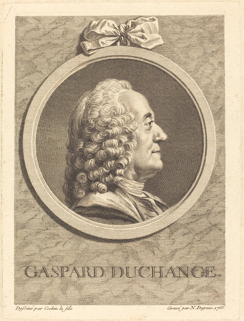 Gaspard Duchange od Nicolas Gabriel Dupuis after Charles Nicolas Cochin II