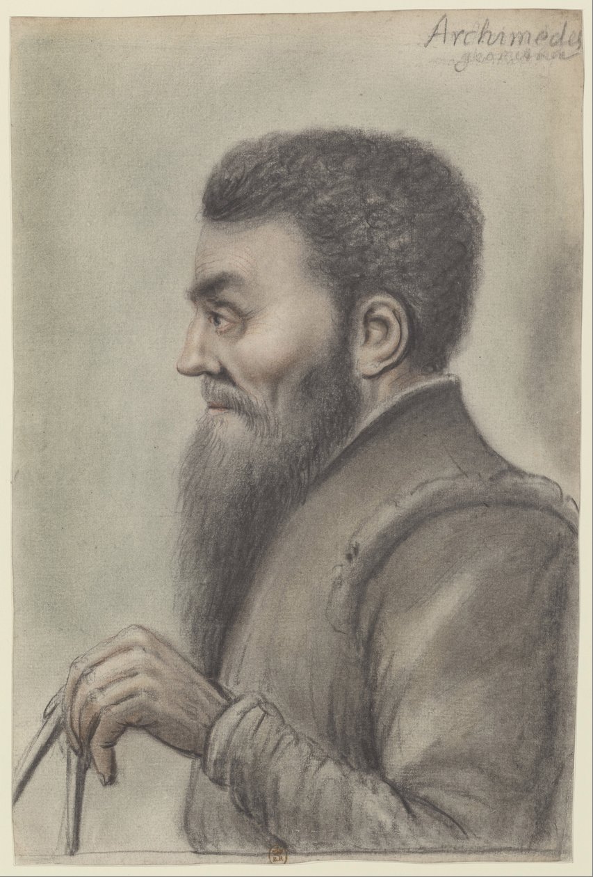 Archimedes, mezi 1601 a 1641 od Nicolas Lagneau