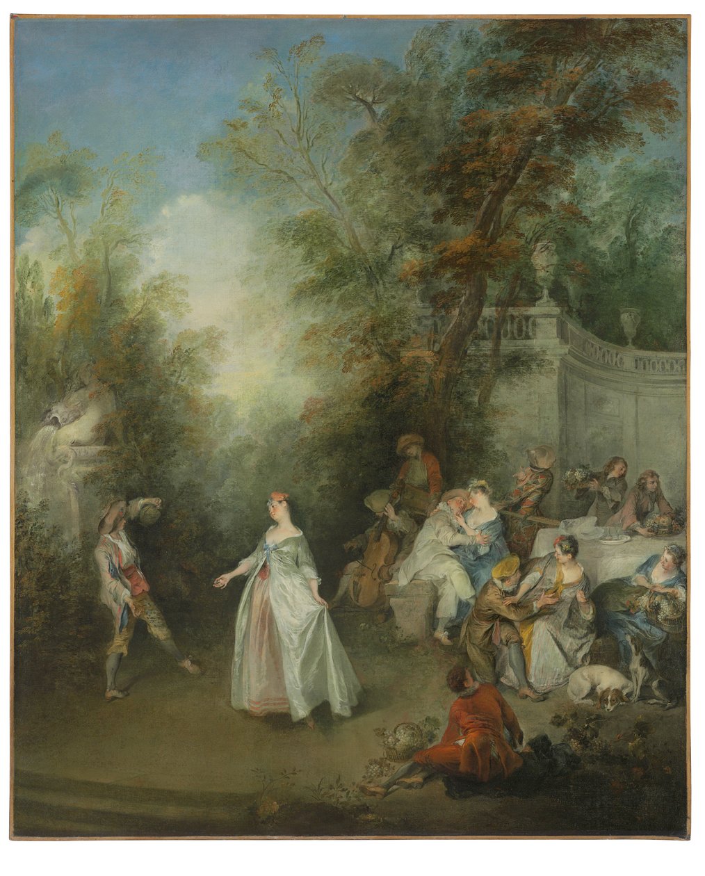 Podzim od Nicolas Lancret