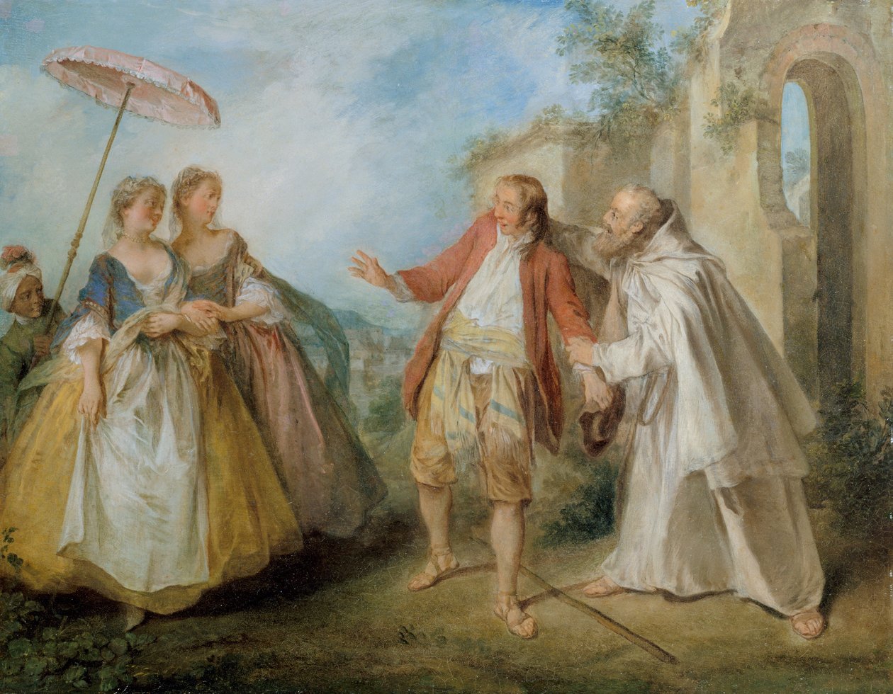 Bratr Philippes Geese, ca. 1736. od Nicolas Lancret