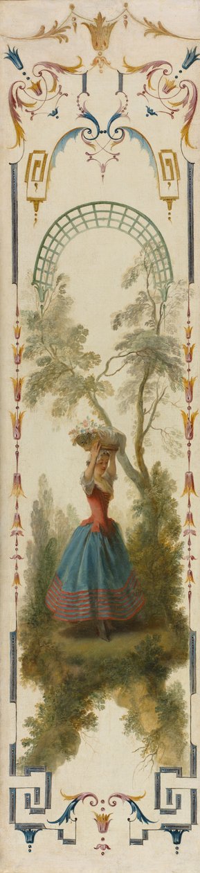 zahradnictví, c. 1723-1727. od Nicolas Lancret