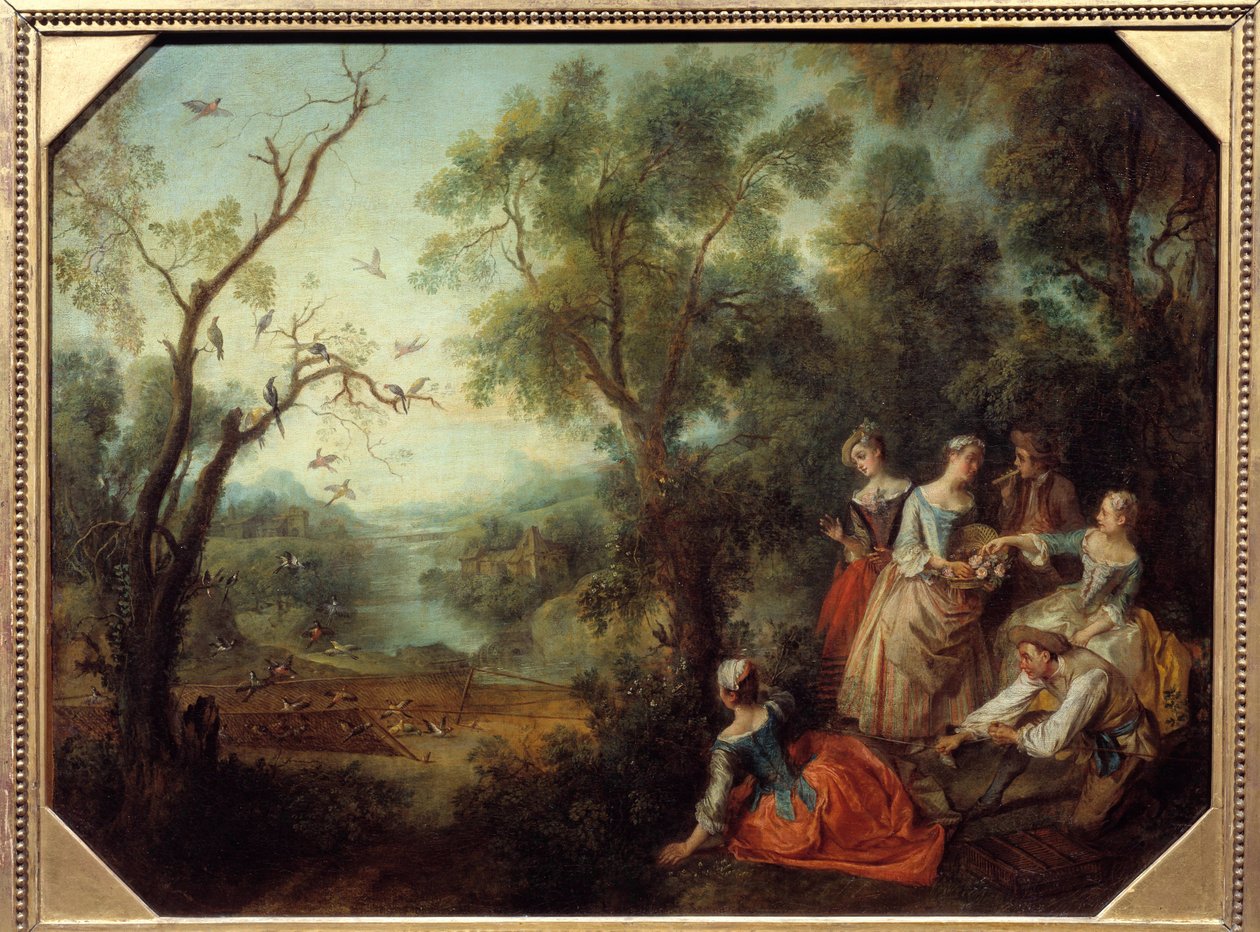 Jaro od Nicolas Lancret