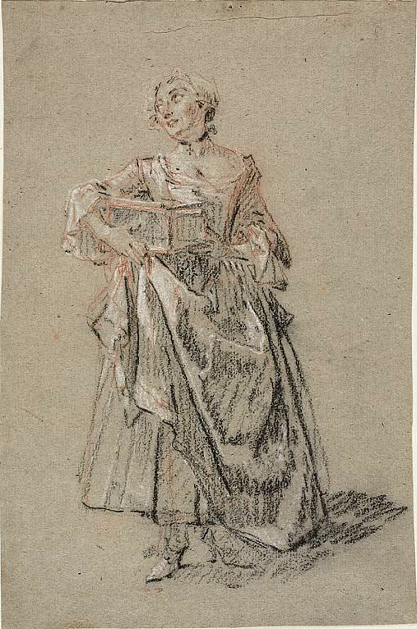 Studie ženy od Nicolas Lancret
